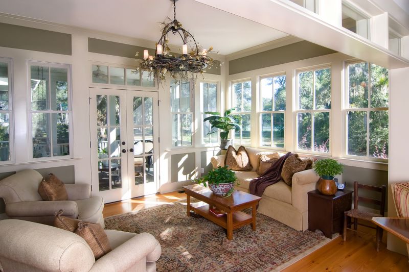 Bright Sunroom Interior